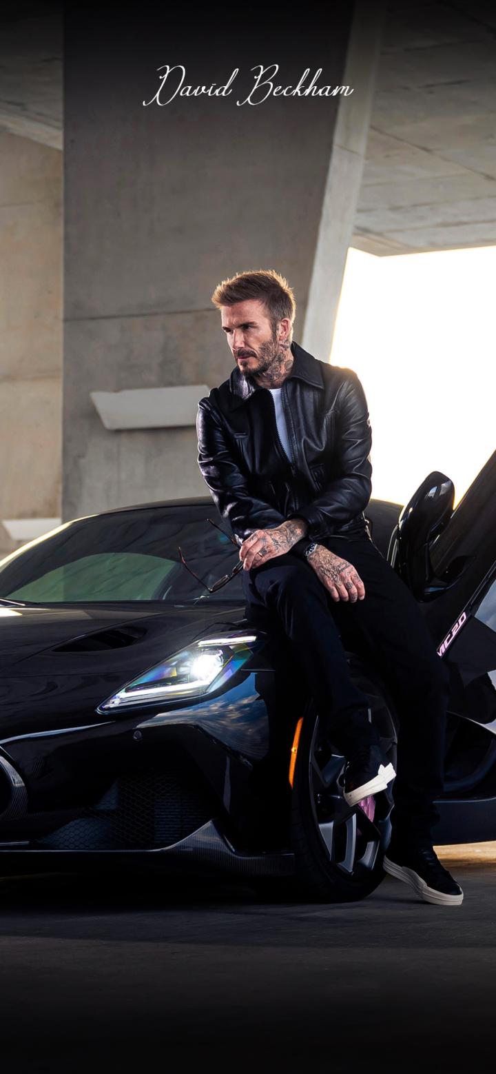 【每日足球帅图】万人之迷丨贝克汉姆手机壁纸休闲篇04