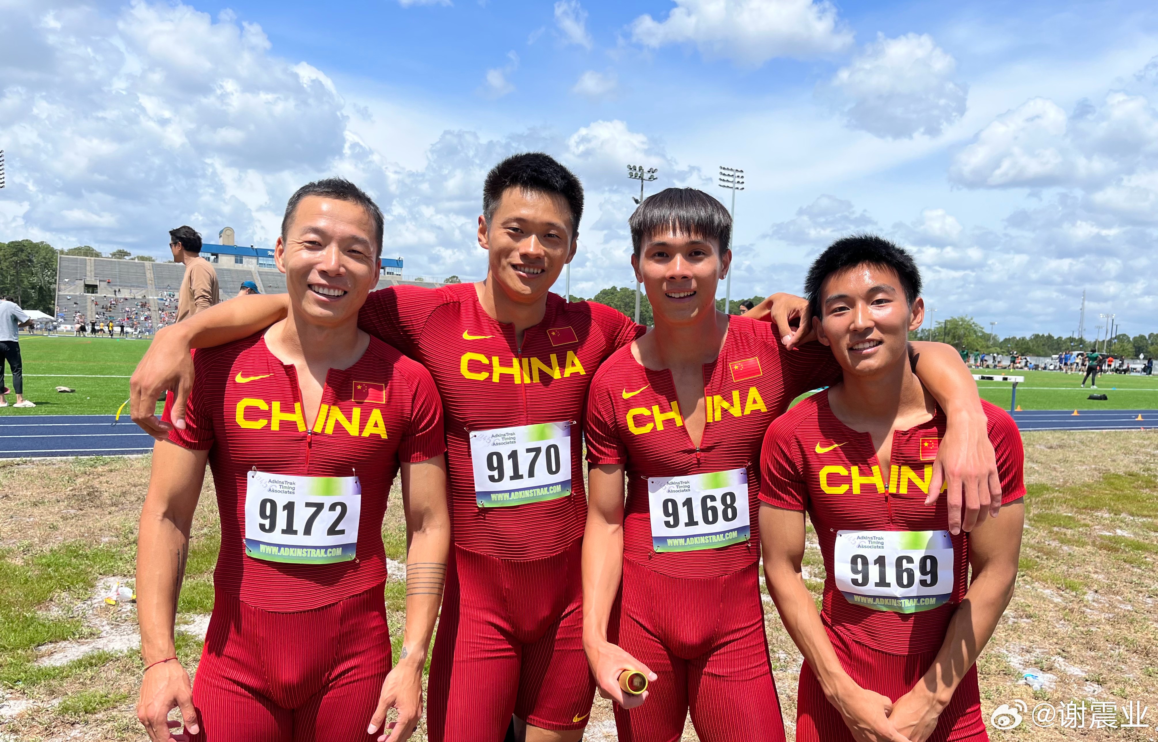 世界田径接力赛:中国男队直通巴黎,女队明日参加第二轮争夺