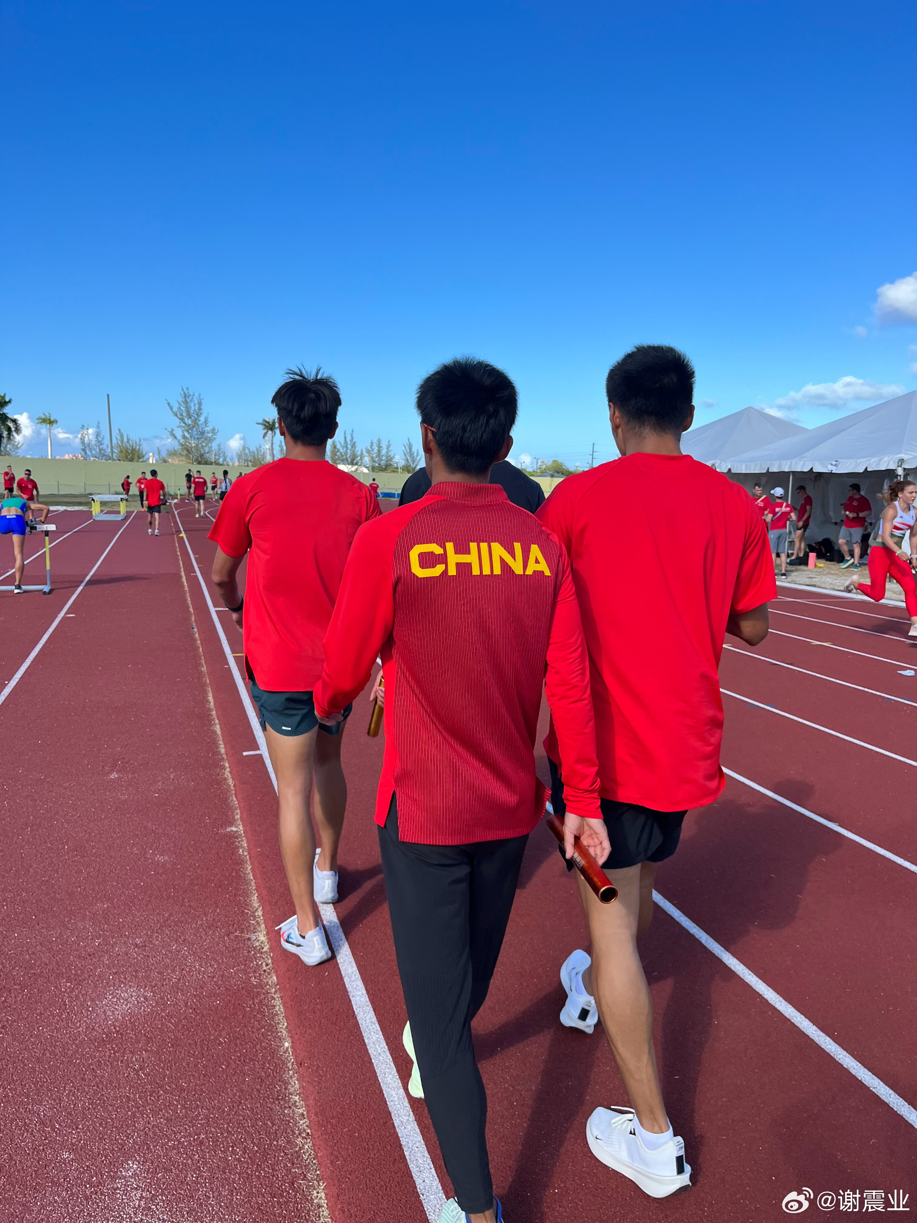 向巴黎冲刺！谢震业：顺利拿到巴黎门票，预祝女队明天拿下