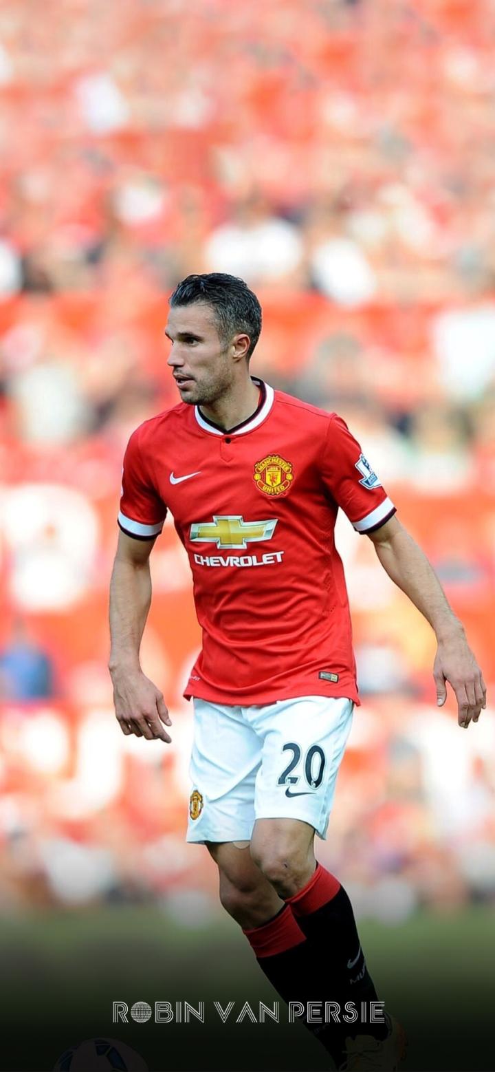 【每日足球帅图】范佩西手机壁纸精选曼联篇01