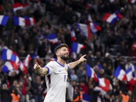 法国老将吉鲁入选2024欧洲杯大名单