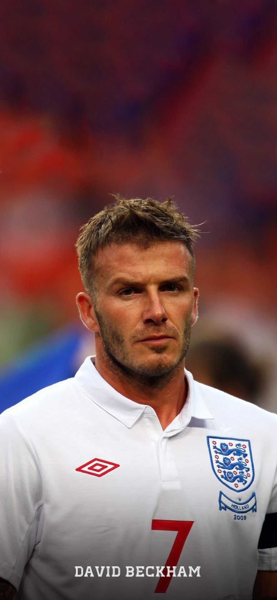 【每日足球帅图】贝克汉姆手机壁纸精选国家队篇07