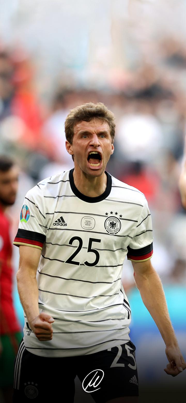 【每日足球帅图】穆勒手机壁纸精选国家队篇02|德国