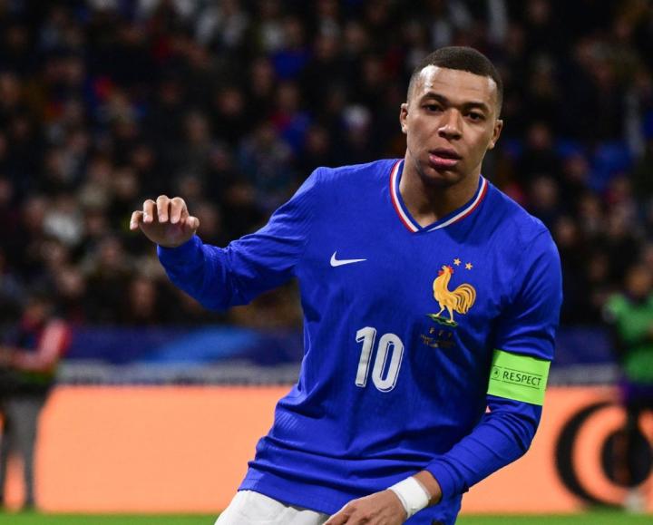 姆巴佩欧洲杯数据:4场0进球,仅送出1次助攻