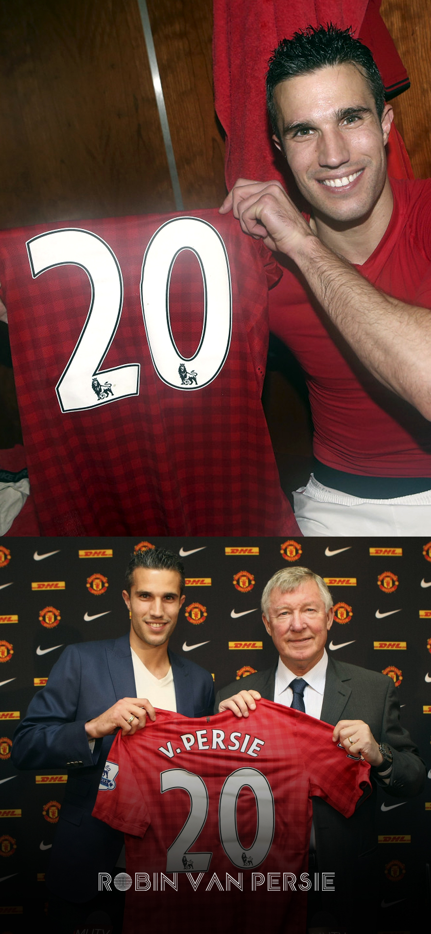 【每日足球帅图】范佩西手机壁纸精选04