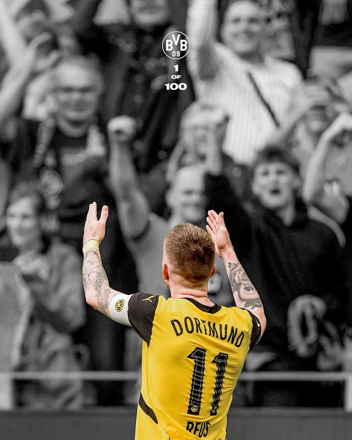 完美告别,罗伊斯打入多特生涯主场第100球