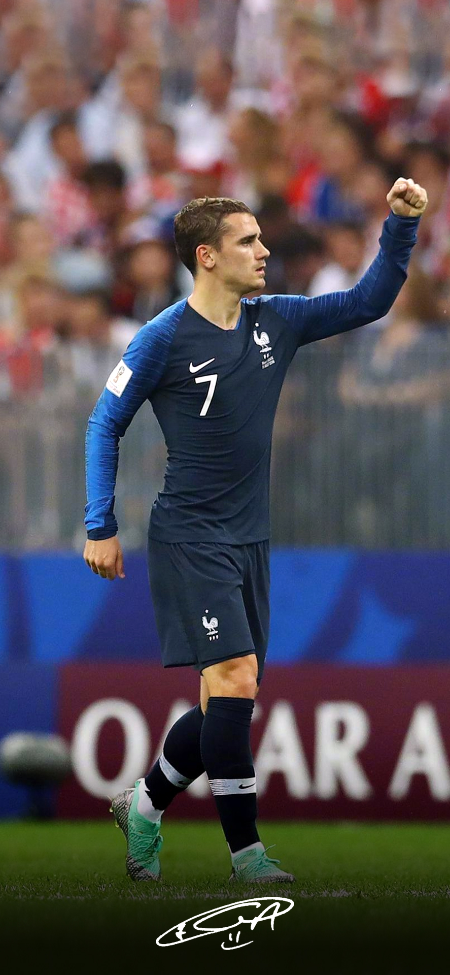 【每日足球帅图】格列兹曼手机壁纸精选国家队篇04