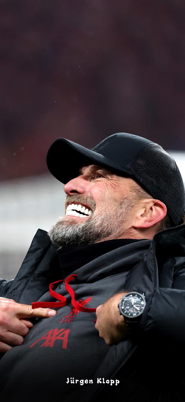 【每日足球帅图】渣叔,后会有期丨克洛普手机壁纸精选01