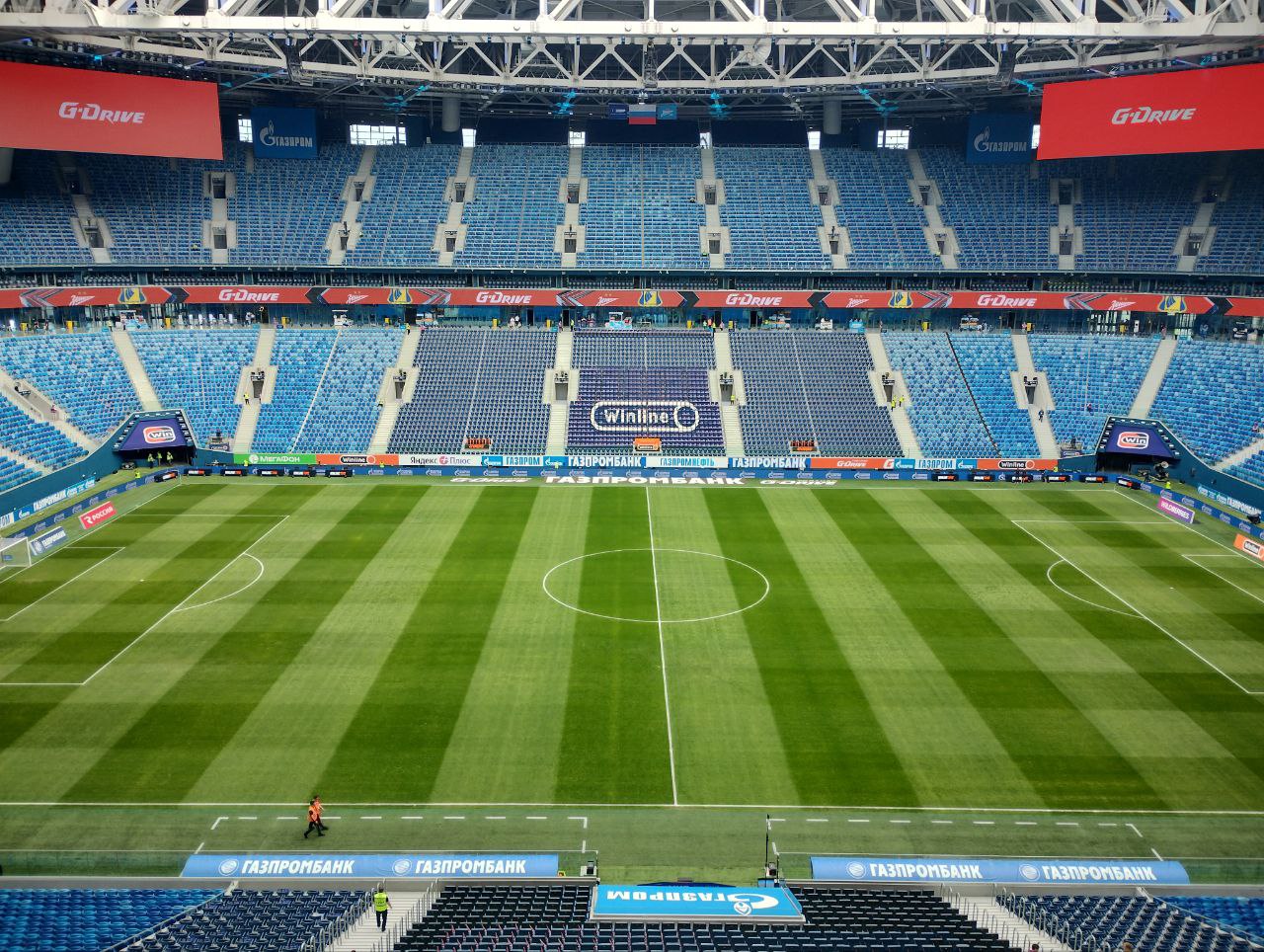 2023/24赛季泽尼特主场俄气竞技场(gazp.