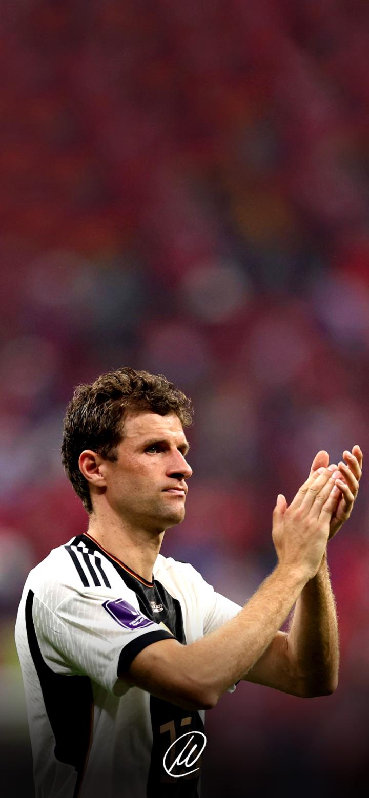 【每日足球帅图】穆勒手机壁纸精选国家队篇02