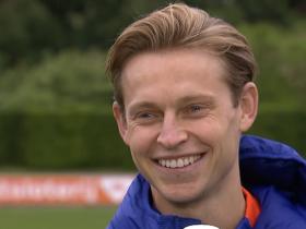 荷兰国家队球员德容谈伤情：是否能参加欧洲杯存疑