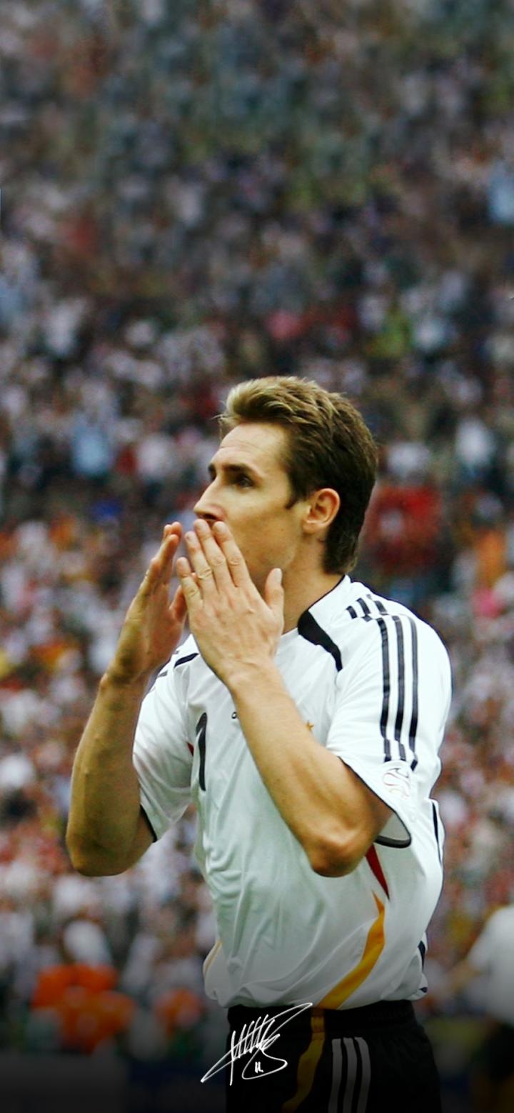 【每日足球帅图】克洛泽手机壁纸精选国家队篇07