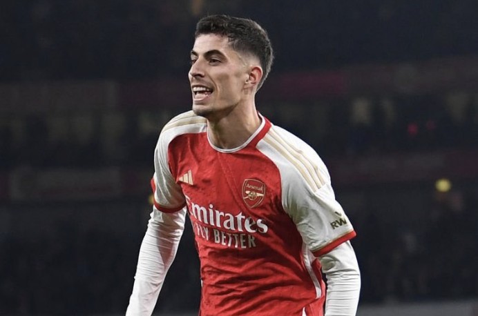 哈弗茨:我在9号位上感觉非常舒服,我很喜欢踢这个位置