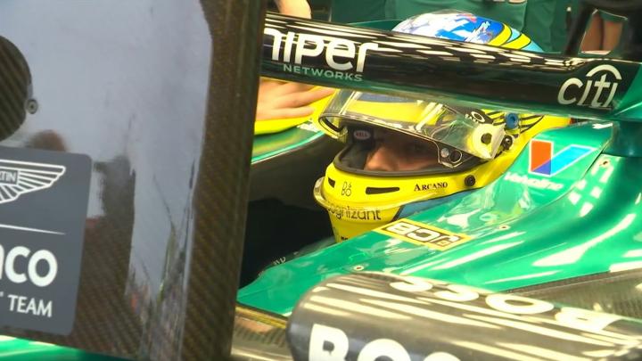 f1加拿大二练:阿隆索全场最快,维斯塔潘仅排18,诺里斯垫底|红牛车队|