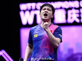 樊振东夺得WTT重庆冠军赛男单冠军