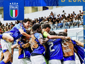 意大利U17国家队横扫葡萄牙U17 赢得欧青U17冠军