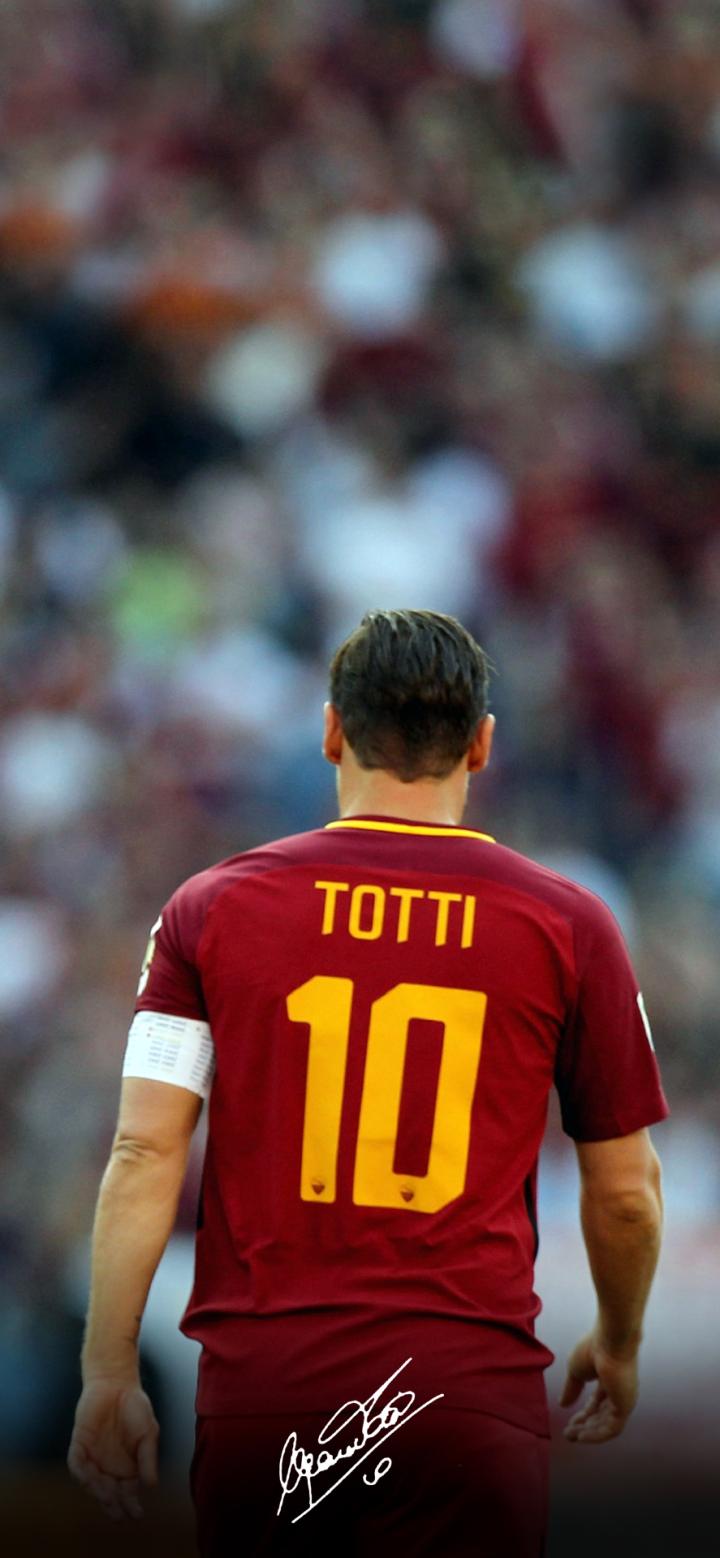 【每日足球帅图】托蒂手机壁纸精选07