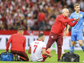 波兰多名球员受伤退出国家队集训  米利克错过欧洲杯