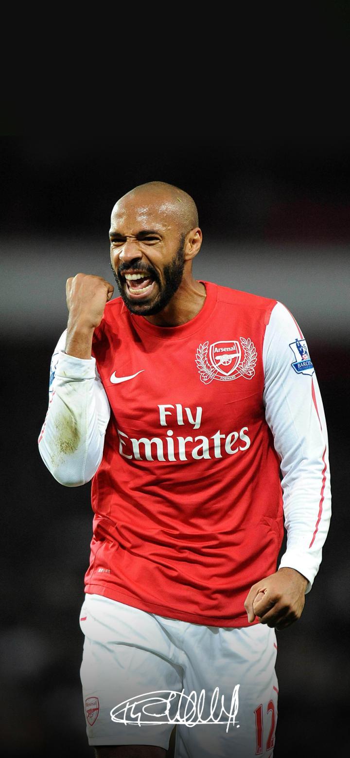 【每日足球帅图】枪王之王丨亨利手机壁纸精选05