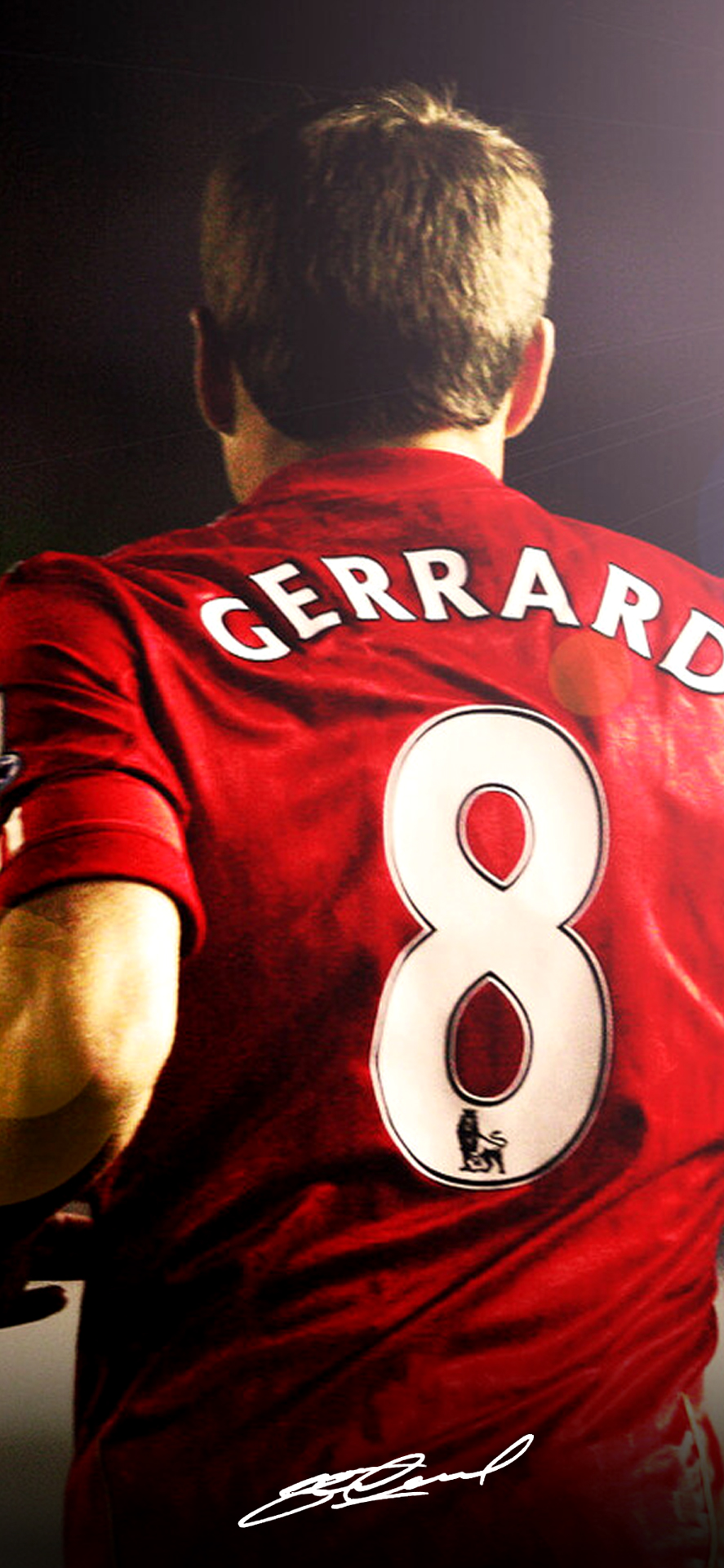 【每日足球帅图】杰拉德手机壁纸精选10