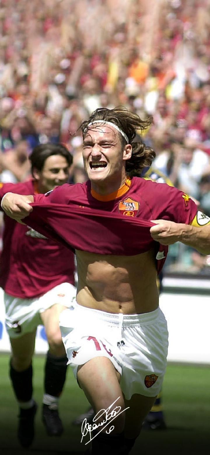 【每日足球帅图】托蒂手机壁纸精选05