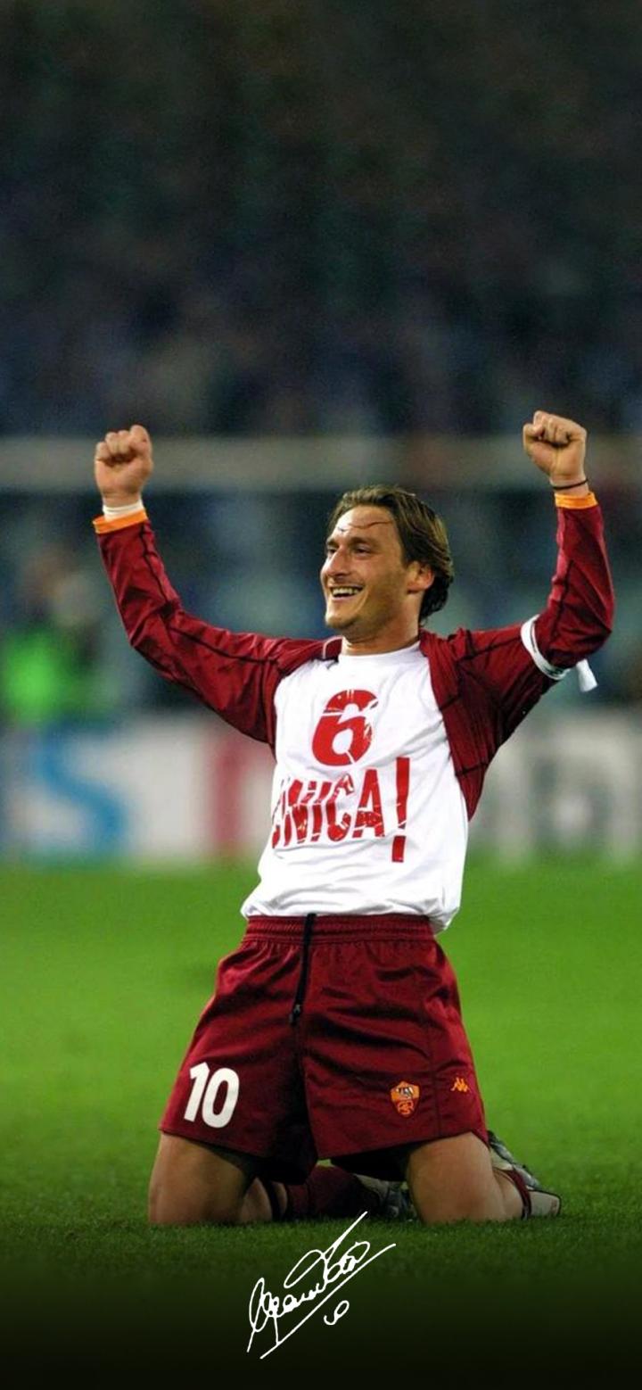 【每日足球帅图】托蒂手机壁纸精选07