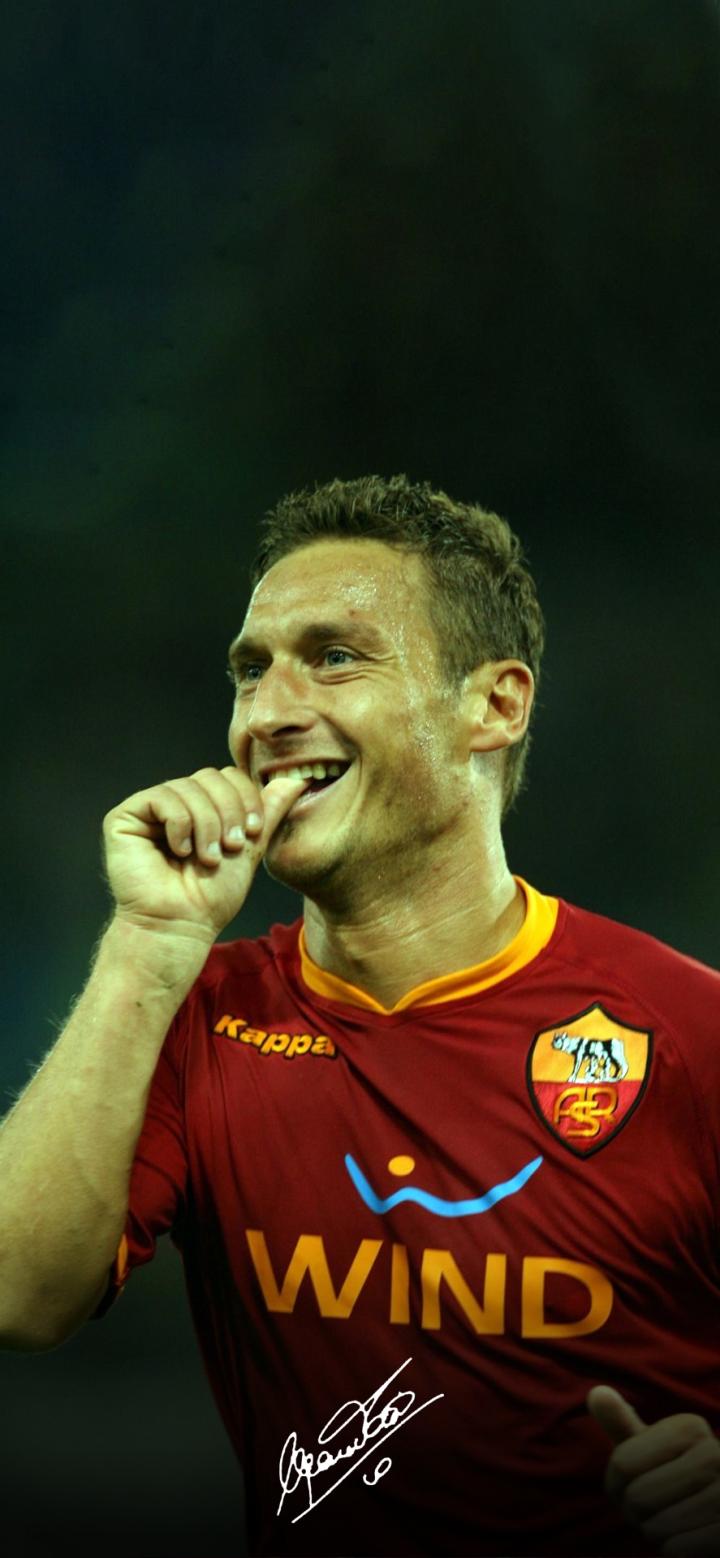 【每日足球帅图】托蒂手机壁纸精选08