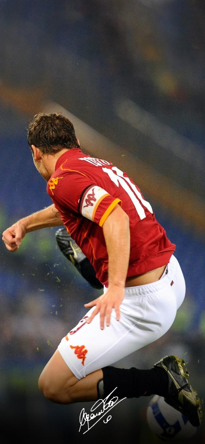 【每日足球帅图】托蒂手机壁纸精选08