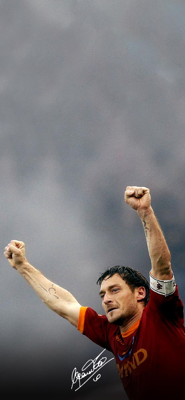 【每日足球帅图】托蒂手机壁纸精选08