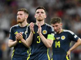 苏格兰队长罗伯逊在欧洲杯开门黑后发表感言