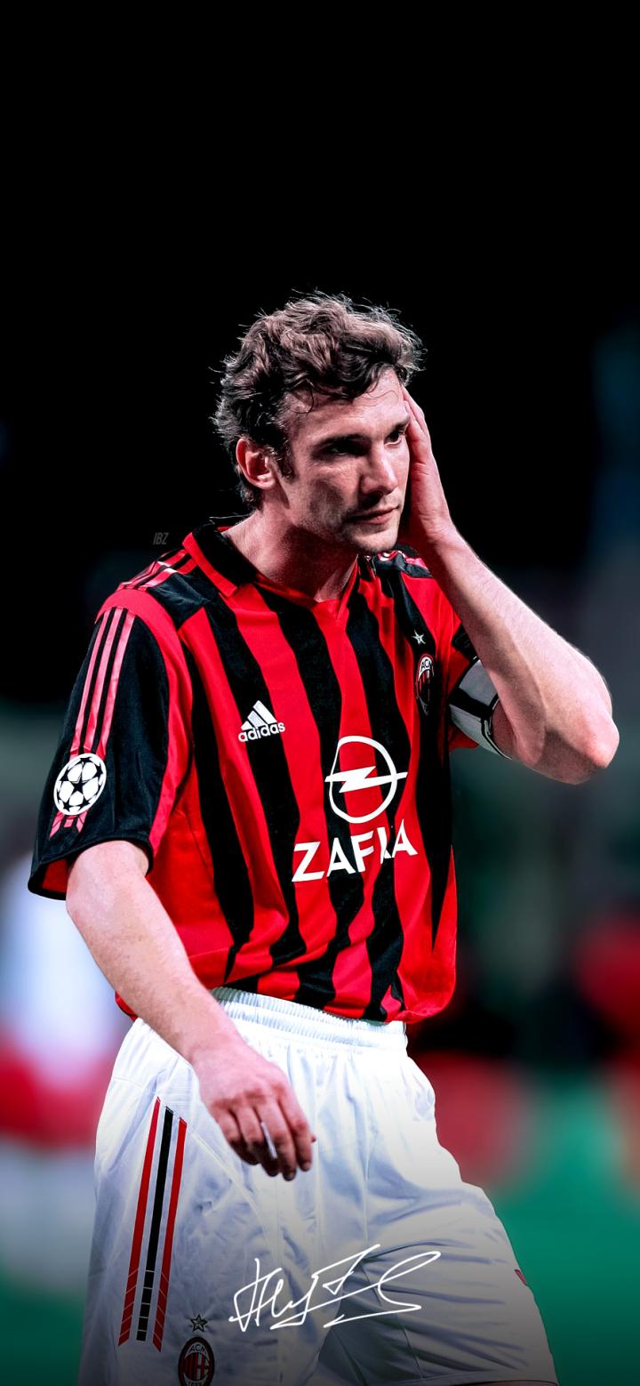 【每日足球帅图】舍甫琴科手机壁纸精选05