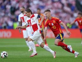 欧洲杯“死亡之组”悬念重重：西班牙3-0克罗地亚 意大利2-1逆转阿尔巴尼亚