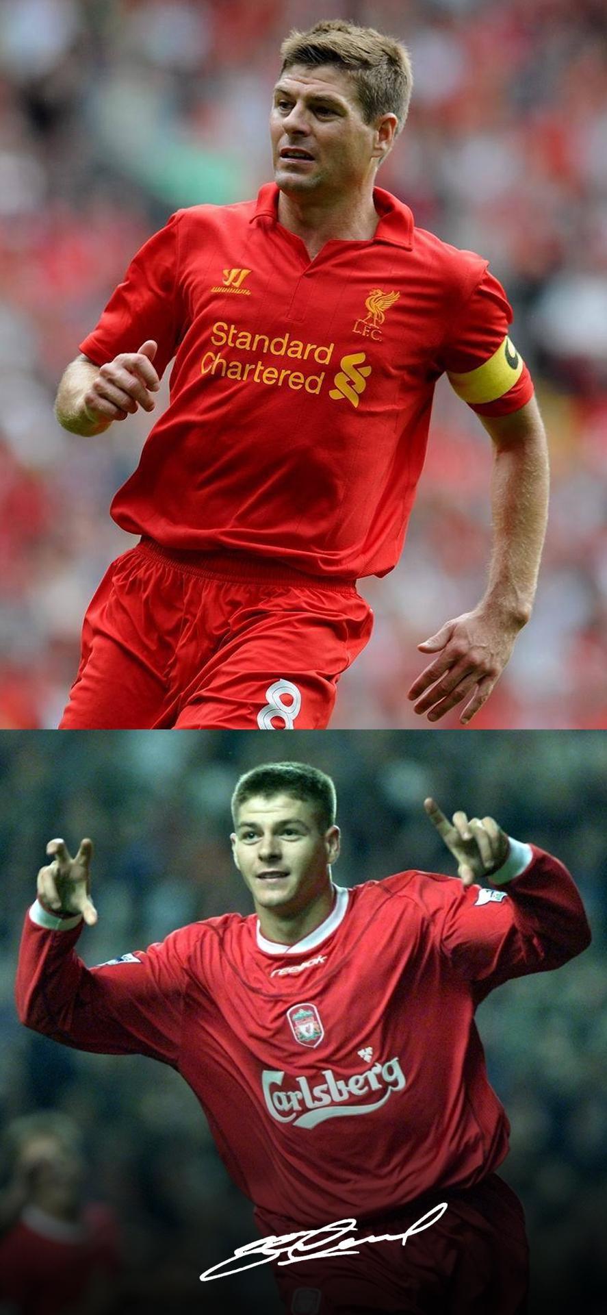 【每日足球帅图】杰拉德手机壁纸精选09