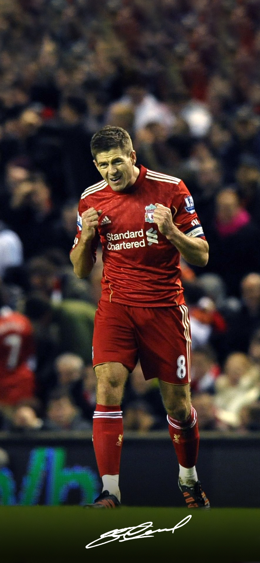 【每日足球帅图】杰拉德手机壁纸精选10