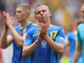 津琴科向球迷致歉：欧洲杯首战乌克兰0-3负罗马尼亚