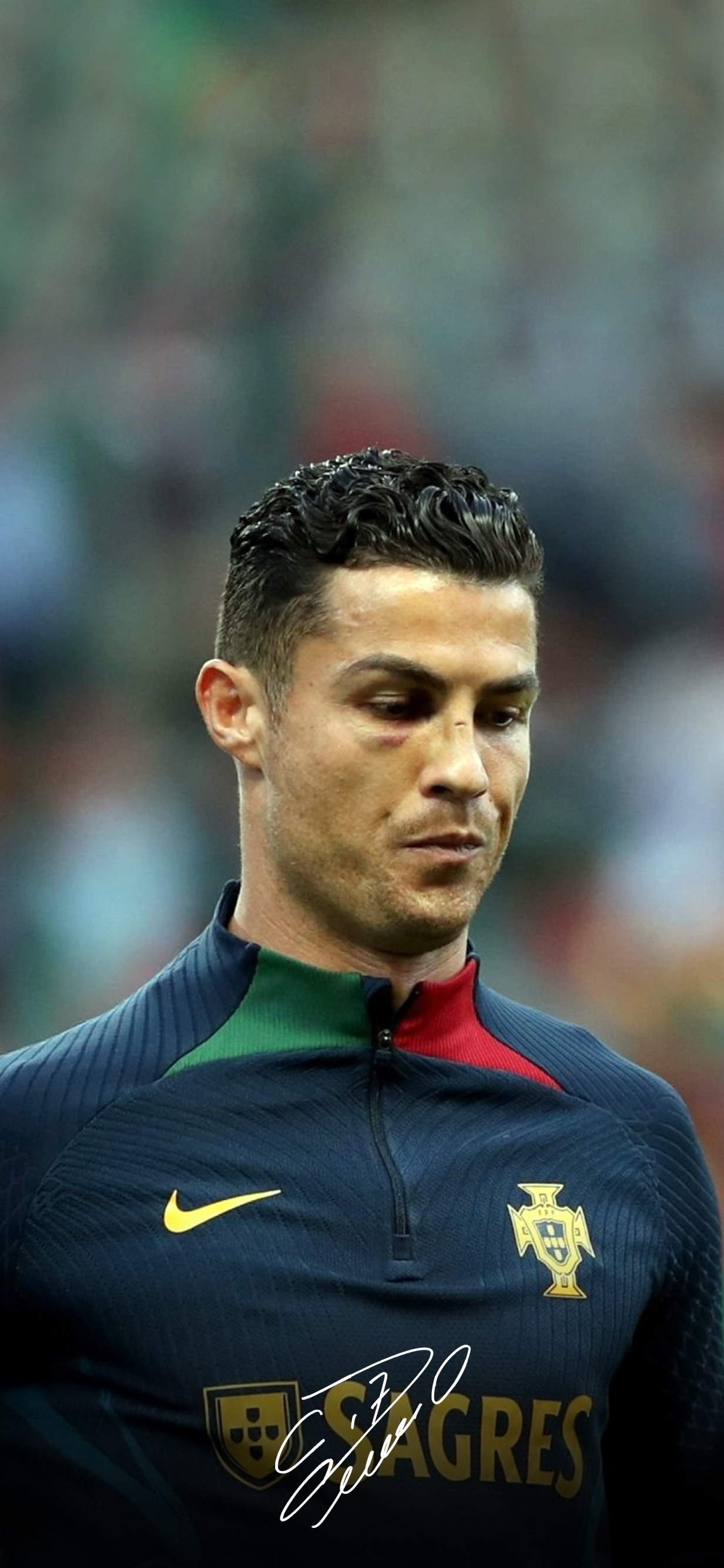 【每日足球帅图】c罗手机壁纸精选国家队篇14