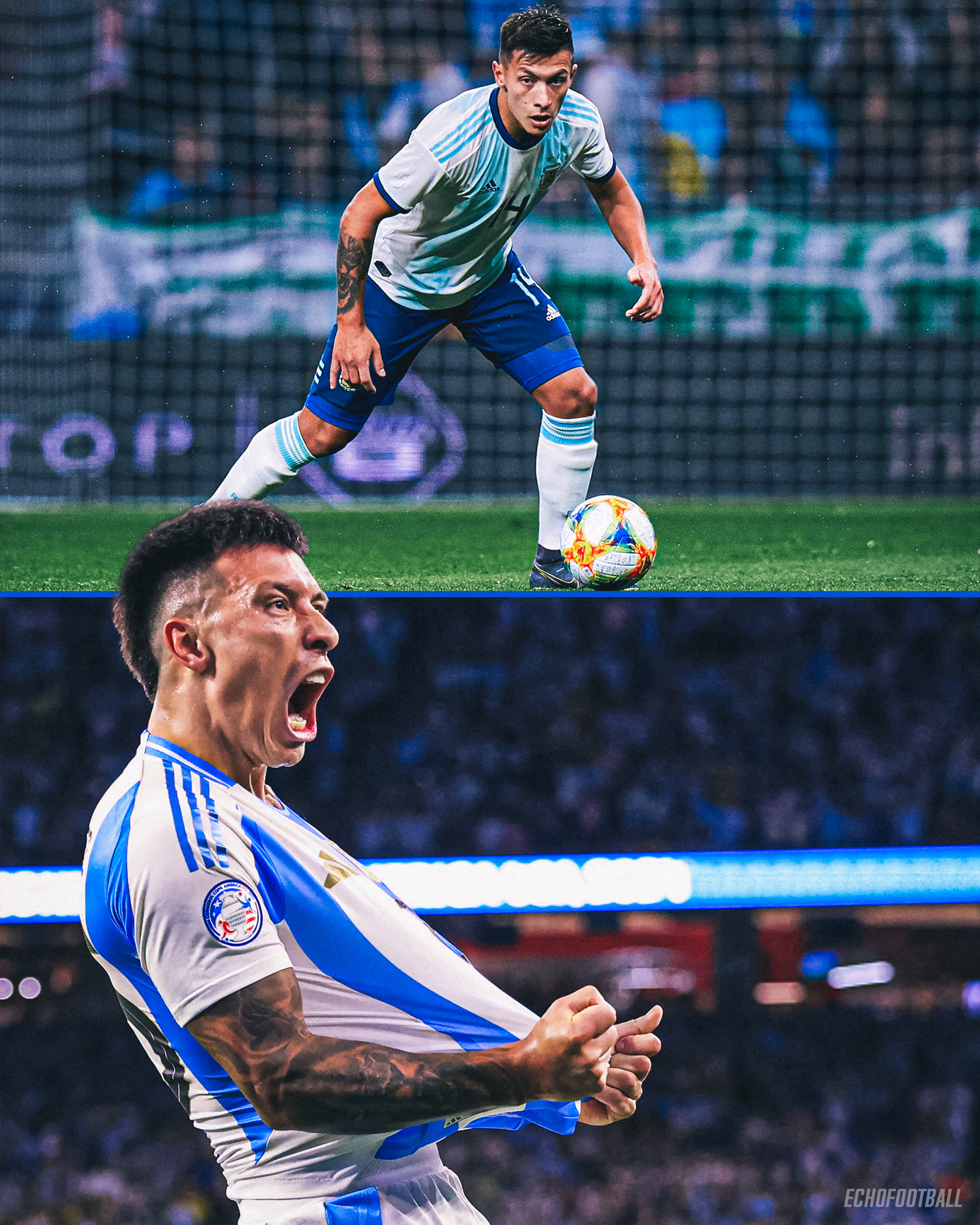 2019年3月22日,利马首次代表阿根廷国家队出.