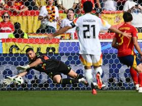 西班牙门将乌奈-西蒙回顾击败德国的比赛