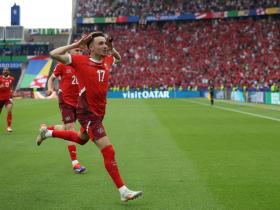 瑞士2-0意大利：巴尔加斯破门欧洲杯创奇迹