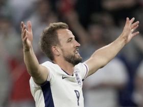 凯恩：英格兰在欧洲杯八分之一决赛中战胜斯洛伐克