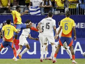莱尔马打入制胜球，哥伦比亚晋级美洲杯决赛