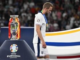 英格兰队长凯恩谈欧洲杯决赛失利
