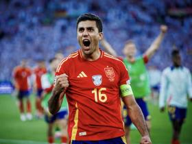 西班牙队中场罗德里展望欧洲杯半决赛