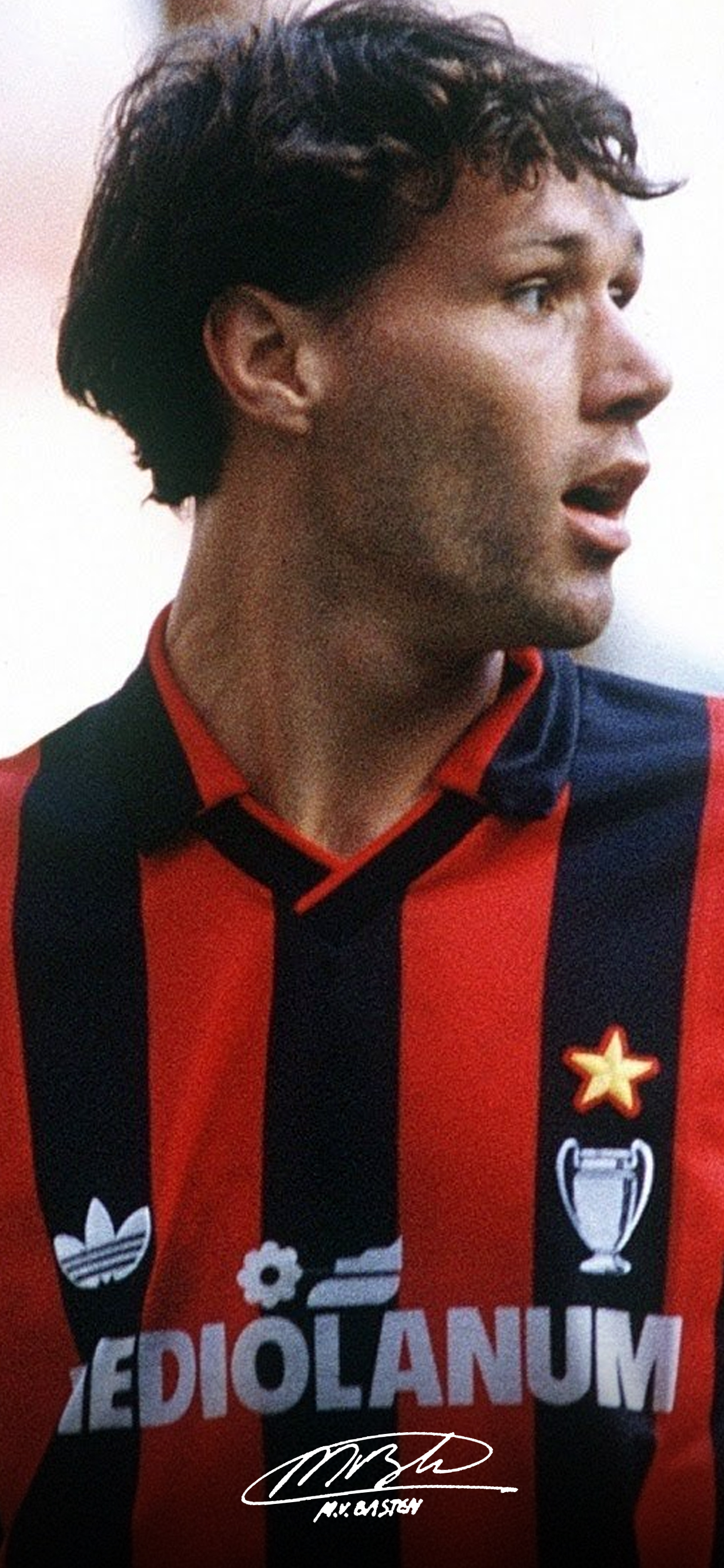 【每日足球帅图】范巴斯滕手机壁纸精选01