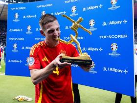 欧洲杯最佳射手荣耀榜：6名球员获得"Alipay+得分王"奖项