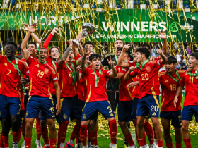 西班牙U21战胜法国夺得U19欧青赛冠军