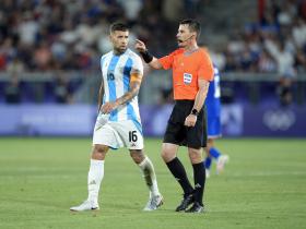 阿根廷U23球员奥塔门迪接受采访