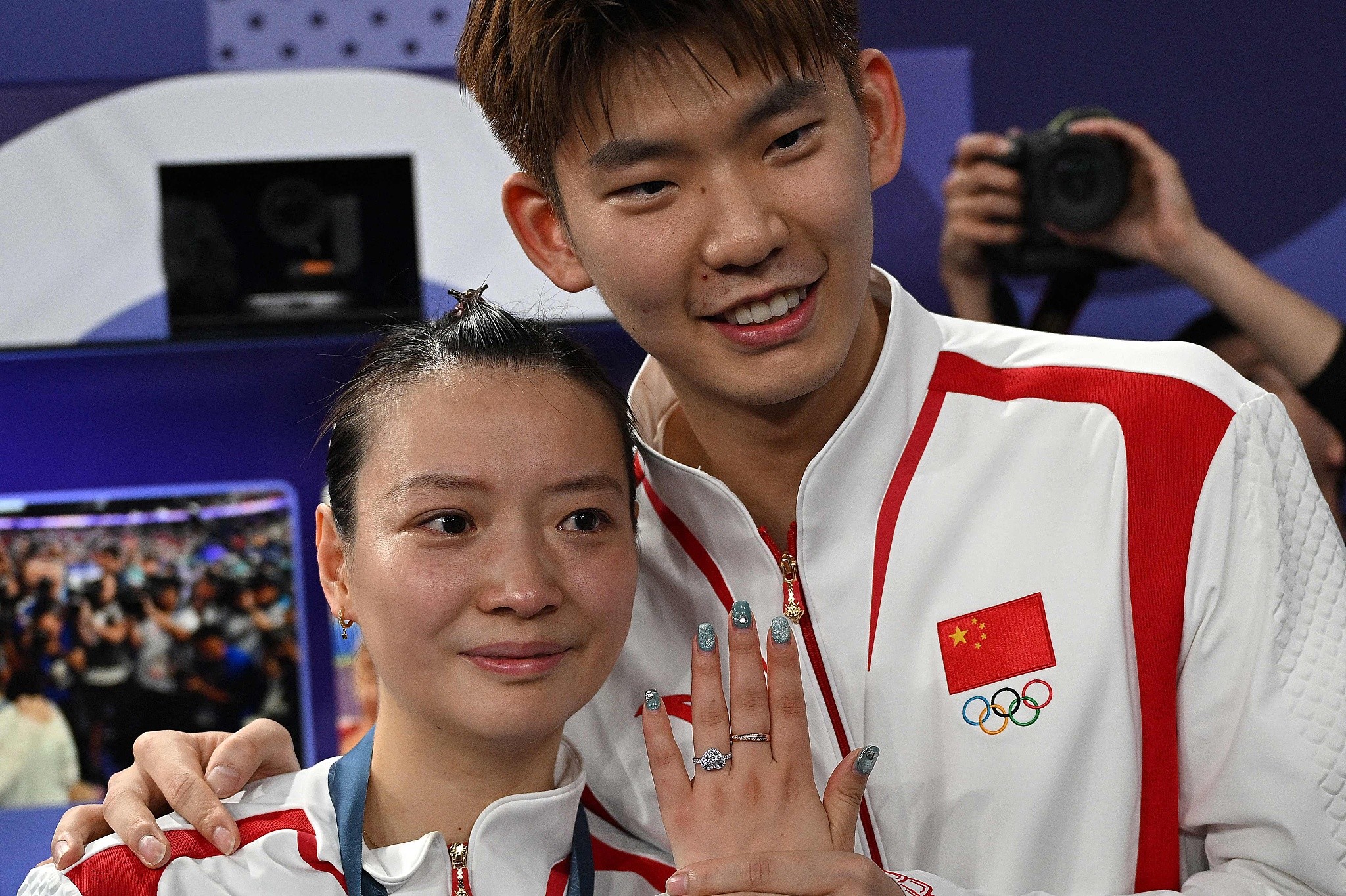 刘雨辰:奥运资格赛打完就去选了戒指,还没考虑婚礼的事