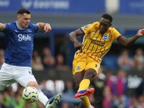 维尔贝克赞布莱顿3-0大胜埃弗顿 表现出色拿下英超首胜