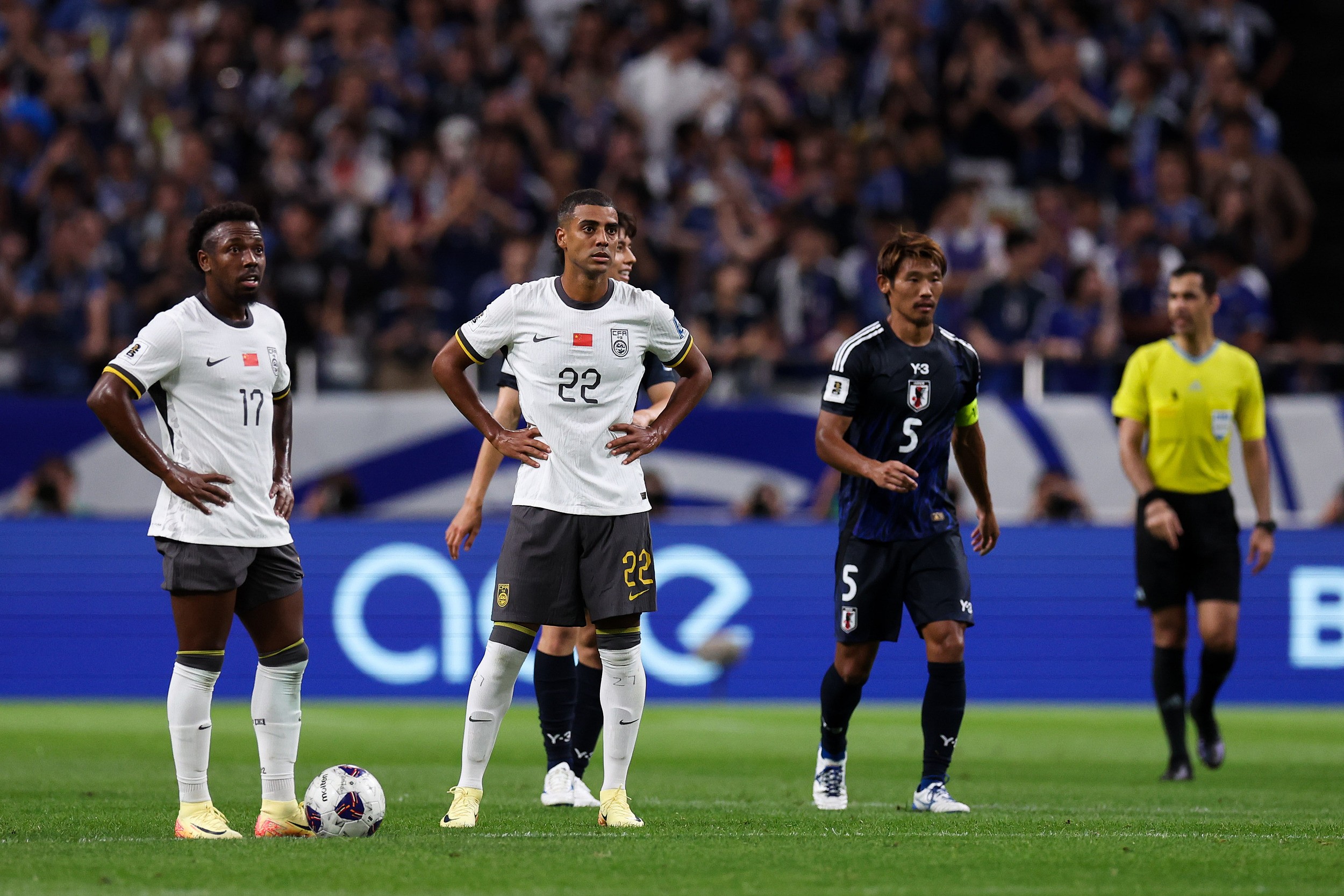 0-7惨败，国足对阵日本队首次连续4场被零封